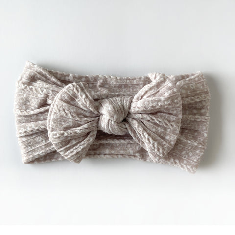 Sister Bows Headband - Knotted Willow