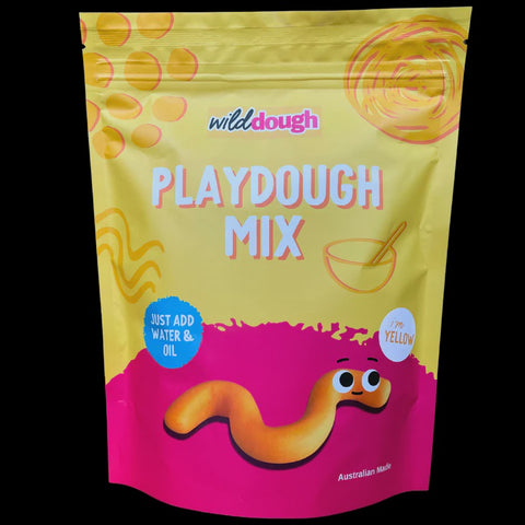 Wild Dough DIY Playdough Mix Yellow