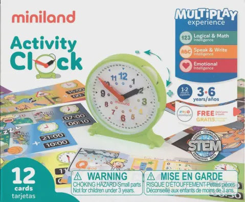 Miniland Activity Clock