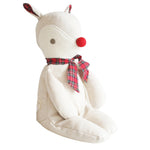 Alimrose Baby Rudolph Linen Tartan 20cm