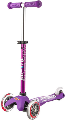 Micro Mini Deluxe LED Scooter - Purple/Pink