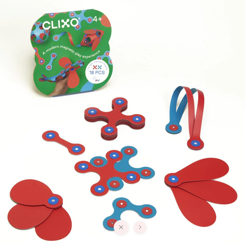 Clixo Itsy Pack - Flamingo + Turquoise