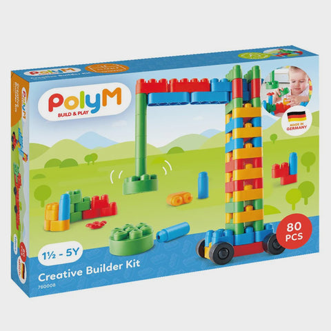 Poly M Creative Builder Kit 80pcs