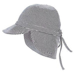 Flap Cap Baby Periwinkle