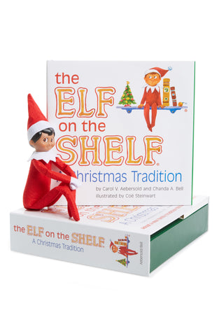 Elf on the Shelf - Boy with Brown Eyes