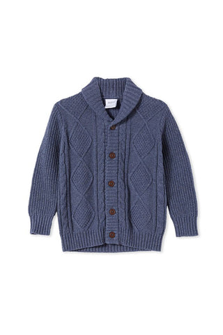 Cable Knit Denim Marle