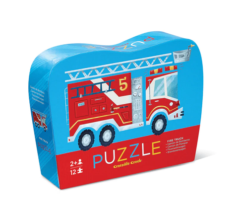 Fire Truck Mini Puzzle 12pc