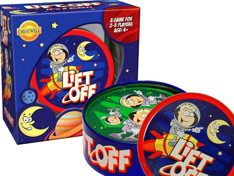 Lift Off Card Game in Tin