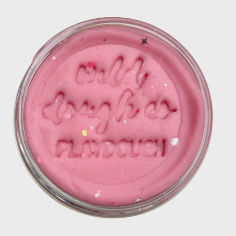 Wild Dough Playdough Princess Pink Glitter - 280 grams