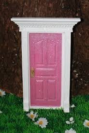 Light Pink Glitter Fairy Door