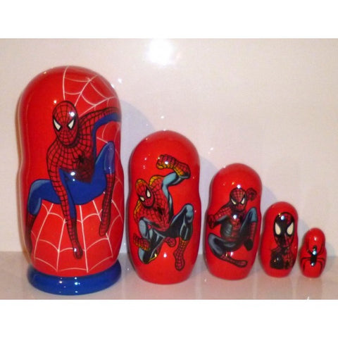 Babushka Spiderman 5 Set Small