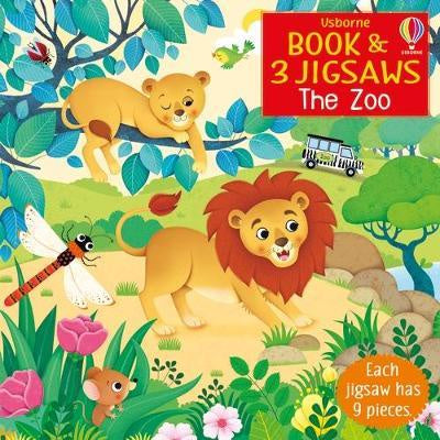 Usborne Book & Jigsaw The Zoo