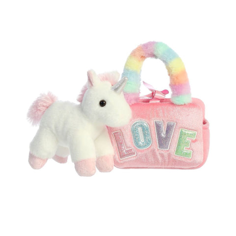 Fancy Pals Unicorn Pink Love Bag