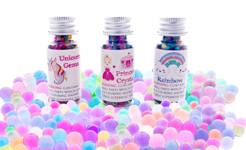 Huckleberry Water Marbles Princess & Unicorn Trio Pack
