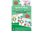 Flash Cards Write and Wipe Preschool Skills